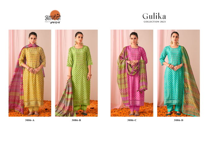 Gulika 3086 By Jay Vijay Designer Salwar Suits Catalog
